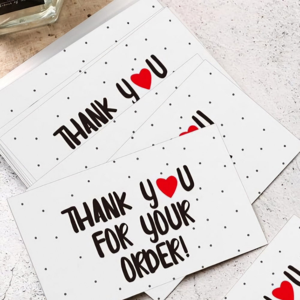 50 Thank You Cards - Pick One
